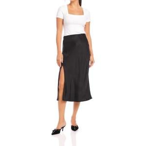 NEW FIFTEEN TWENTY brielle midi skirt in black
